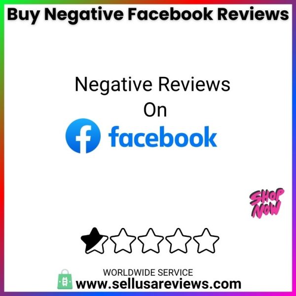 buy negative facebook reviews