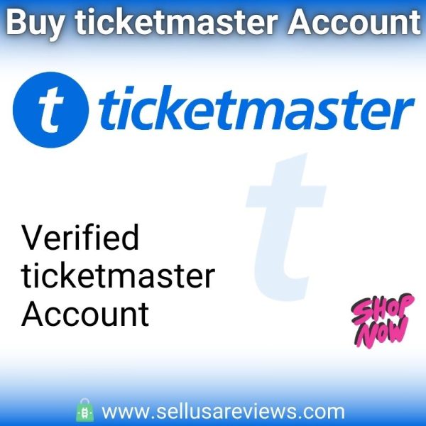 buy verified ticketmaster account