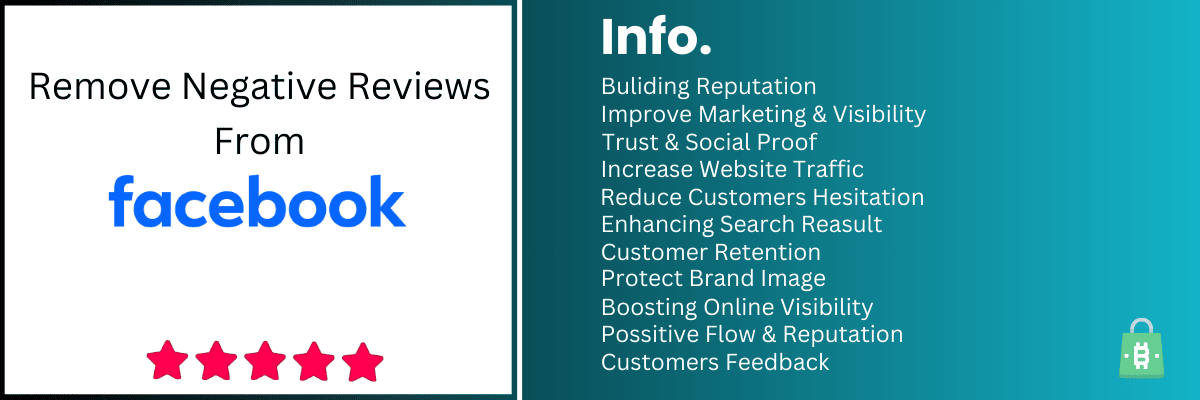 remove negative facebook reviews