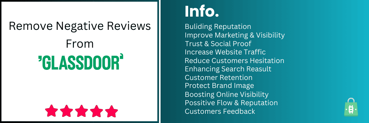 remove negative glassdoor reviews